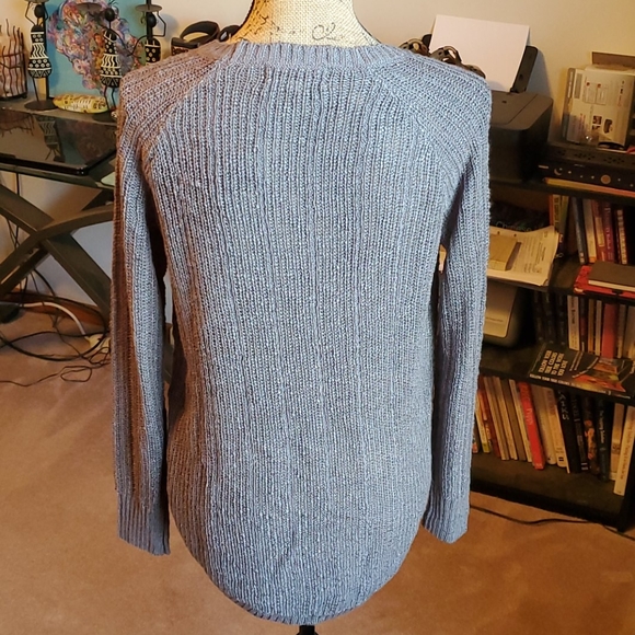 Pink Republic grey sweater size Large - Picture 4 of 13